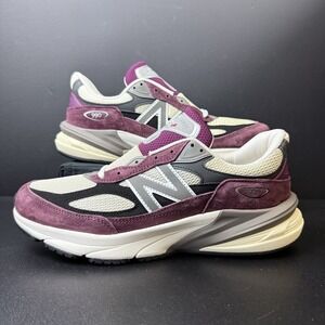 New Balance 990v6 Mens Size 10 Shoes Made in USA Dark Ember Red U990TF6 Sneakers
